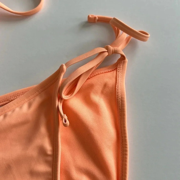 Wild Fable Orange and Grey Knitted Bikini - Picture 3 of 6